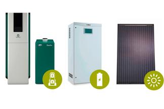 Brennstoffzelle Batteriespeicher PV-Modul