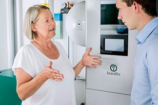 Frau im Beratungsgespräch