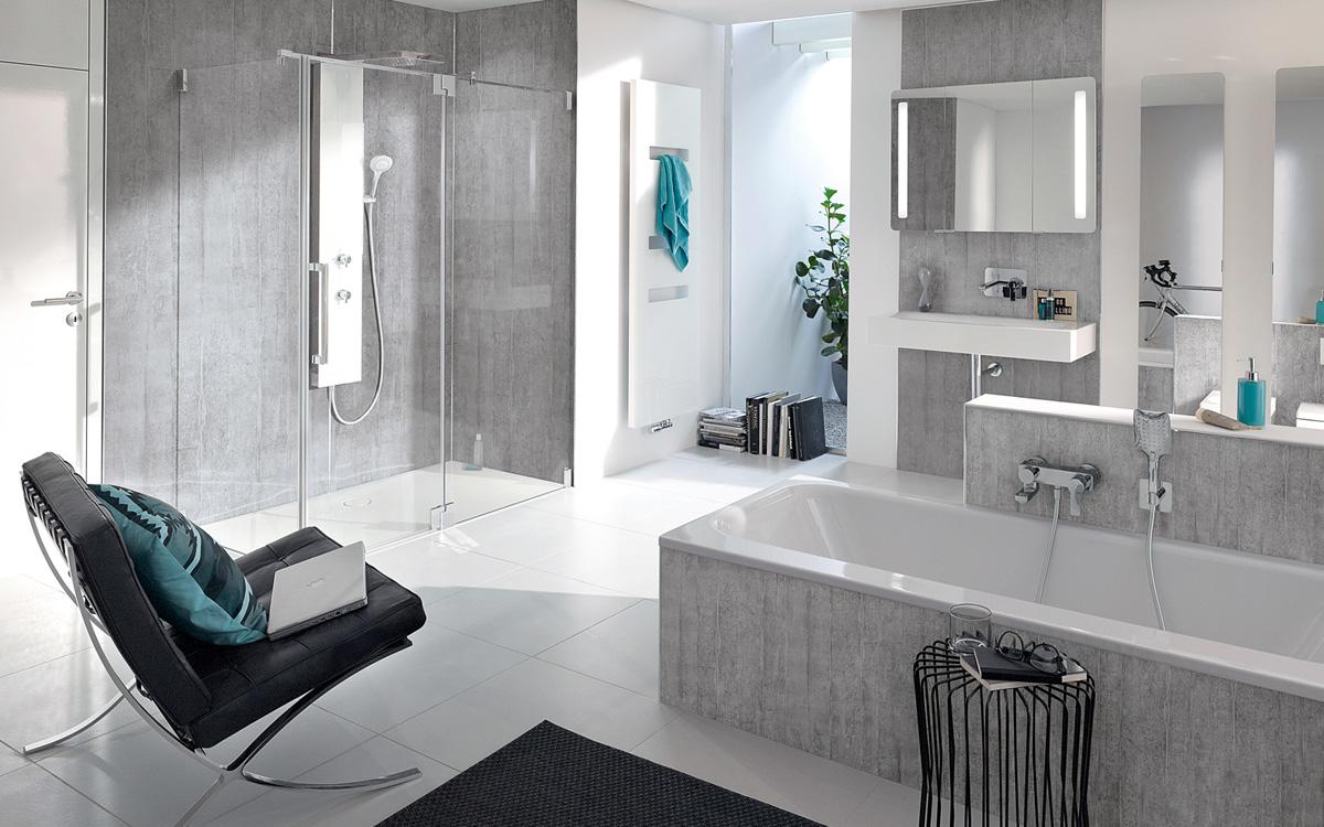Badezimmer Wandverkleidung
